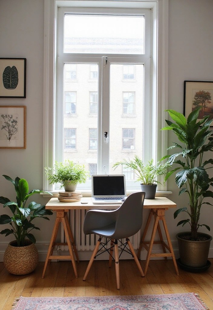 18 Studio Apartment Layouts That'll Make Your Tiny Space Feel Huge (#7 Is Like Magic!) - 14. Creating a Work-From-Home Space