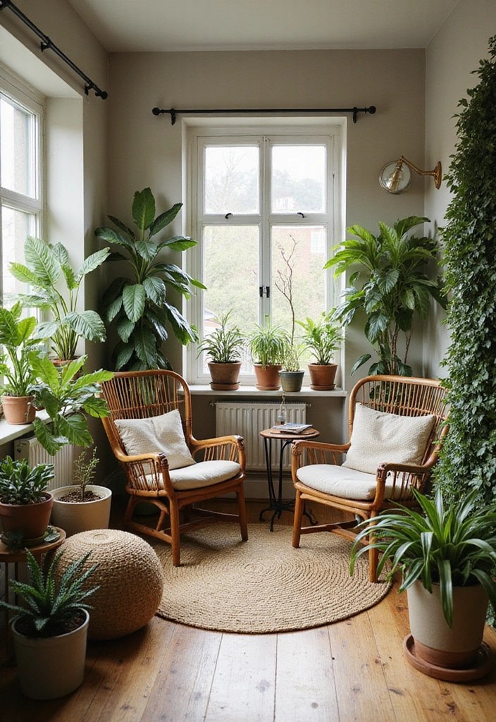 18 Studio Apartment Layouts That'll Make Your Tiny Space Feel Huge (#7 Is Like Magic!) - 15. Incorporating Natural Elements