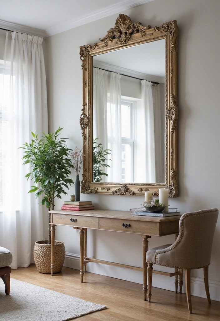 18 Studio Apartment Layouts That'll Make Your Tiny Space Feel Huge (#7 Is Like Magic!) - 5. Mirrors for Illusion