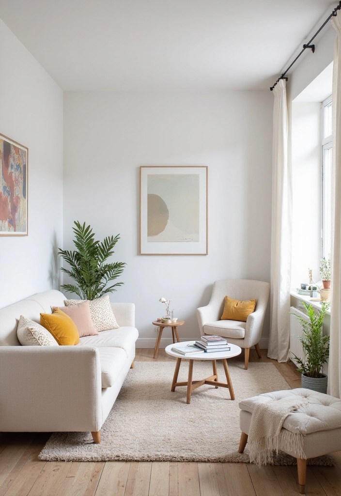 18 Studio Apartment Layouts That'll Make Your Tiny Space Feel Huge (#7 Is Like Magic!) - 6. Use of Light Colors